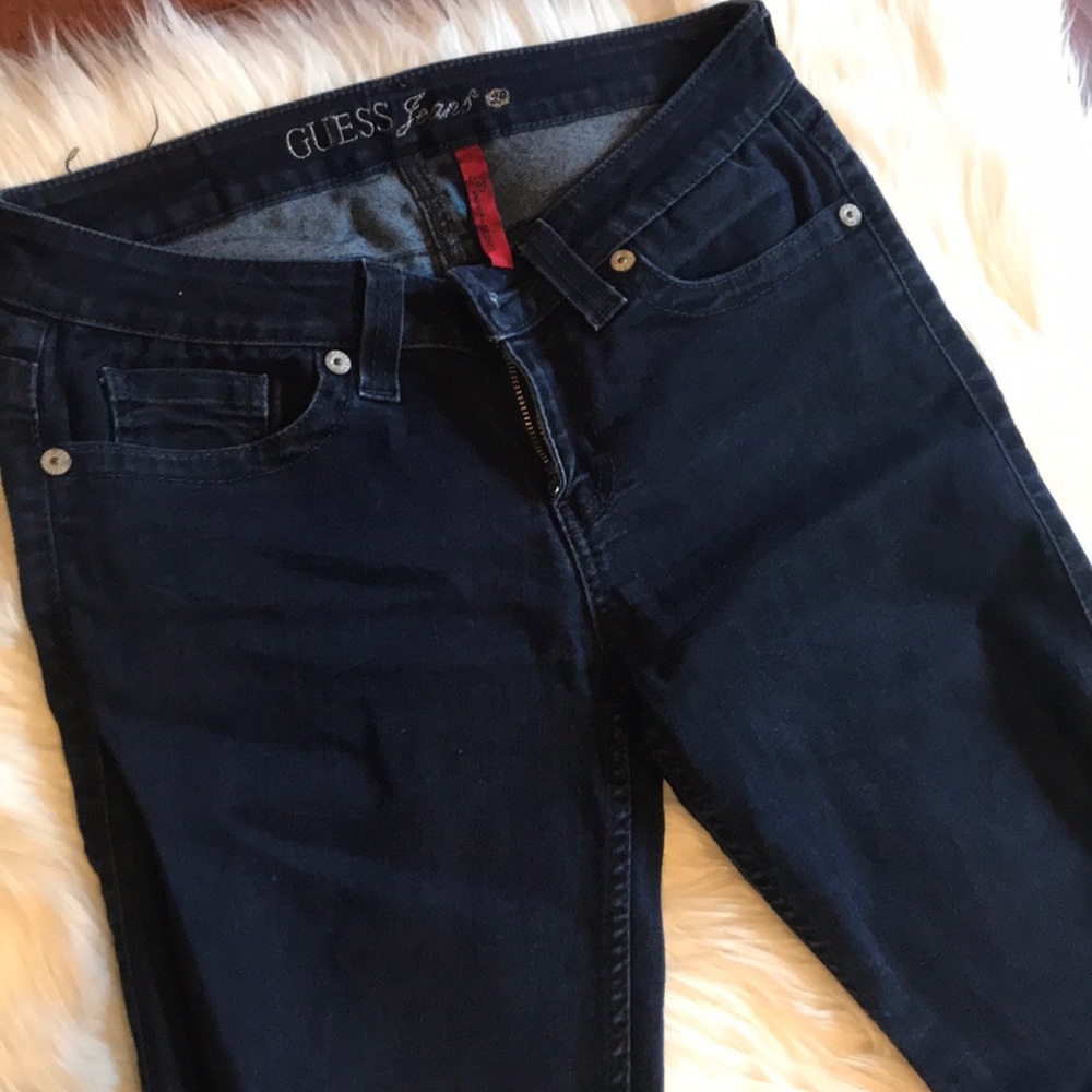 Guess dark jeans